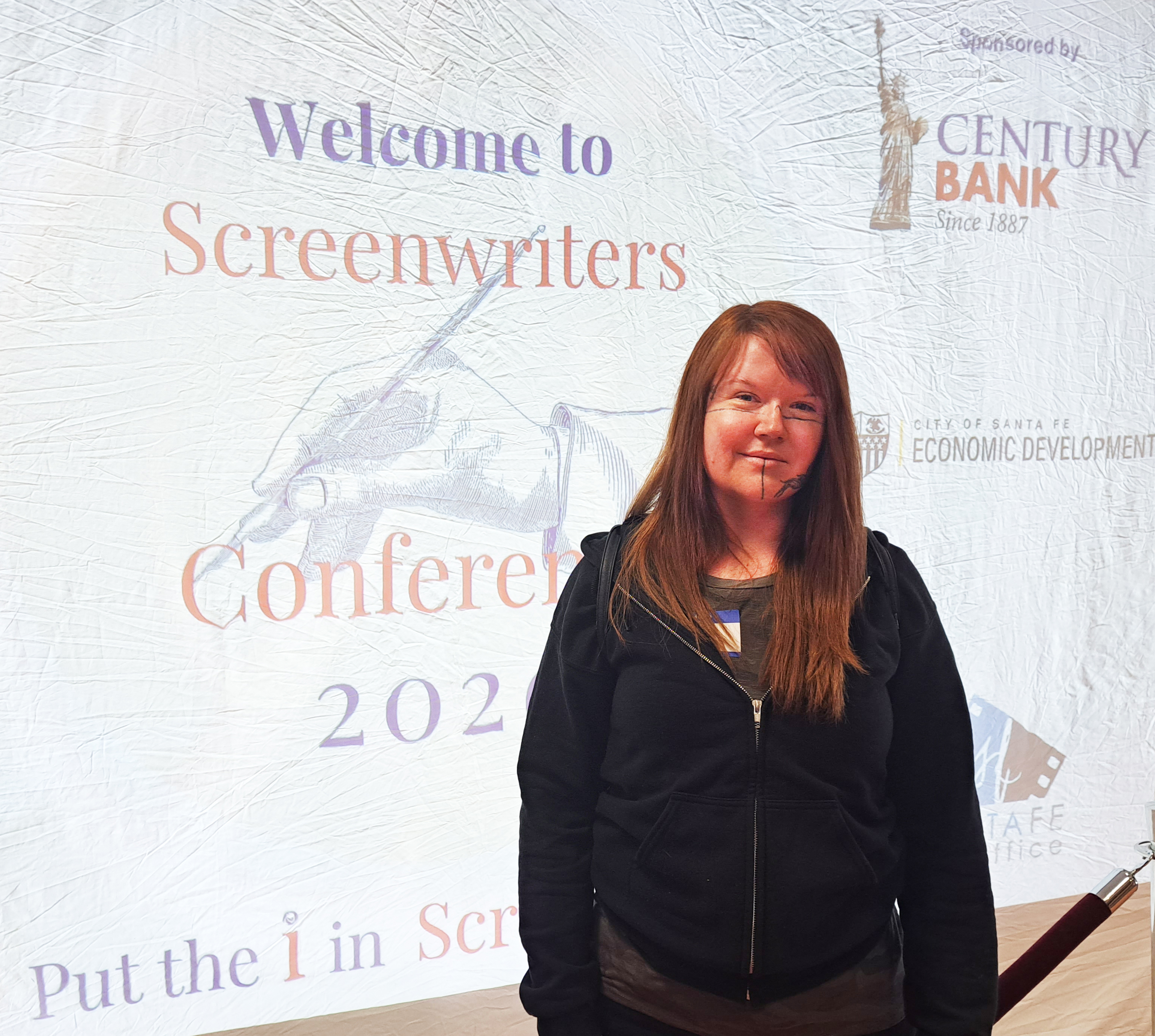 Dawniel Hayward at the Pitch Competition